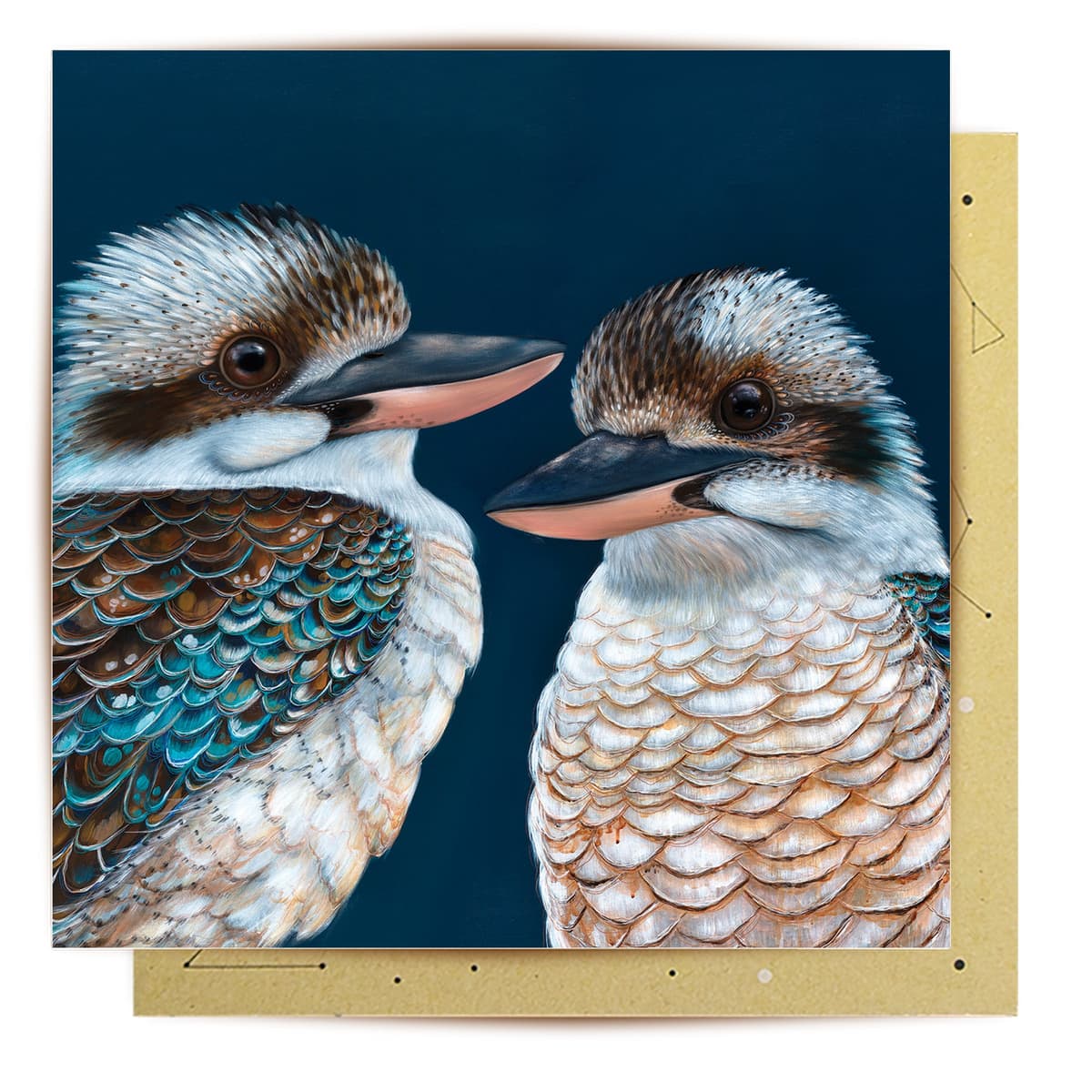 Greeting Card Ollie Kookaburra